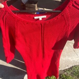 Women red dress MAJE